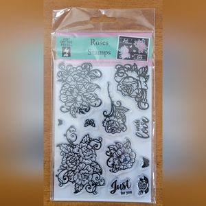 Rubber Stamps - Roses